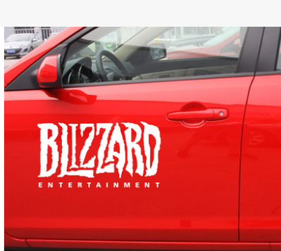 魔獸世界車貼 汽車貼紙 暴雪 部落 聯盟 反光 logo 標志我叫MT