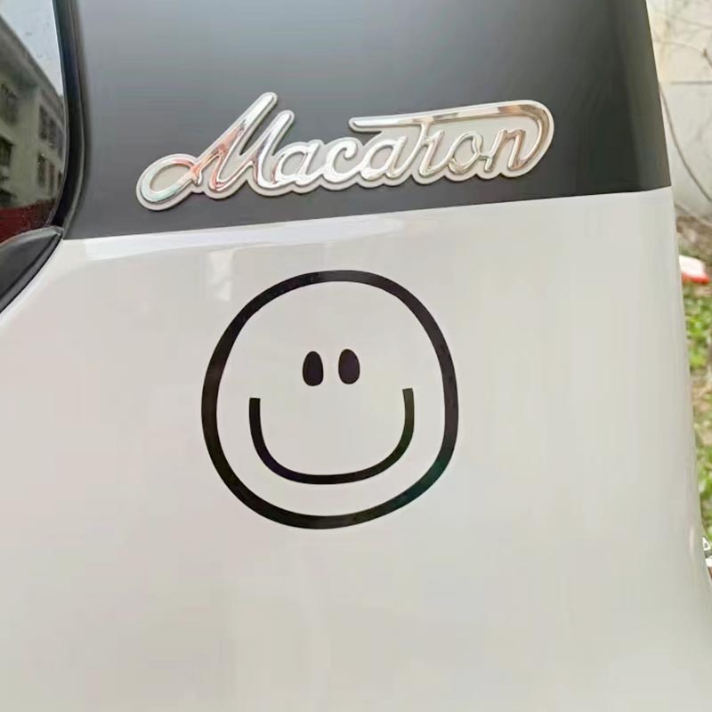 创意车贴G-Dragon权志龙GD微笑脸Bigbang改装汽车贴纸装饰划痕贴