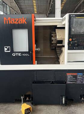 QTE-100L车床发那科Oi-TFPlus系统6寸筒夹卡盘，12工位