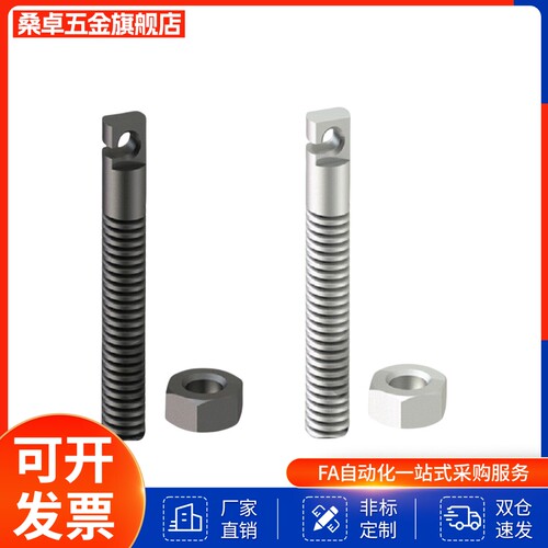SAIPOK4/M5/M6不锈钢缺口孔型拉伸弹簧用支柱 FFL11