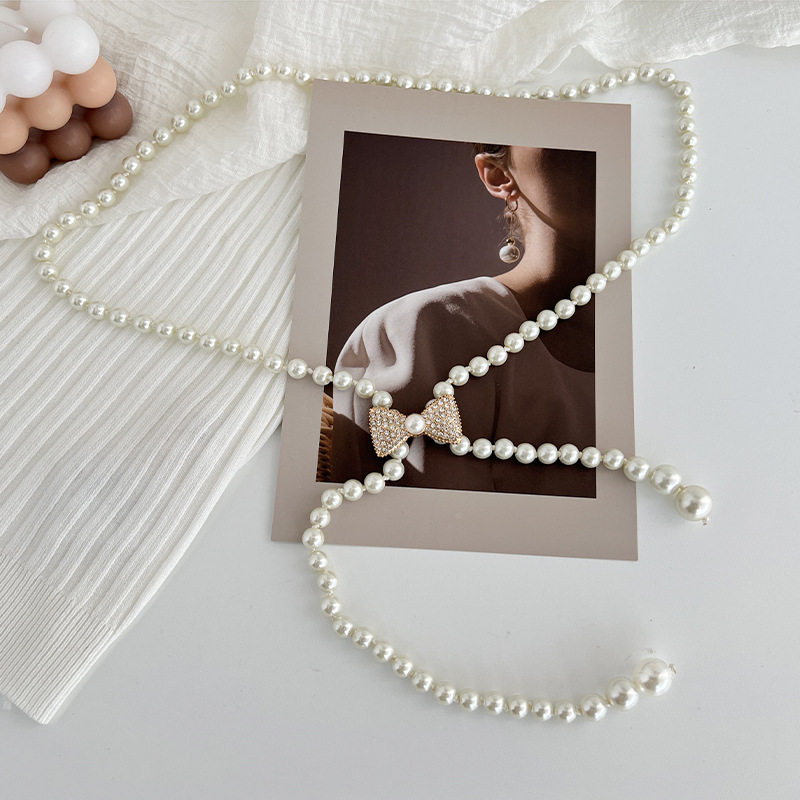 韩版时尚珍珠腰链女细装饰连衣裙夏季百搭腰带配毛衣裙子收腰配饰,饰品/流行首饰/时尚饰品新,腰链,淘宝优惠券,粉丝福利购,淘宝优惠卷