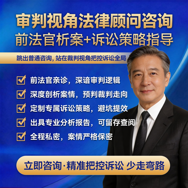 咨询服务审判视角资深法律顾问法官审判视角深度分析诉讼策略指导