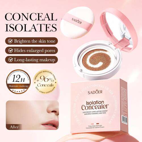 Contour Concealing BB Cushion 三色气垫 BB霜 柔光修容遮盖瑕疵