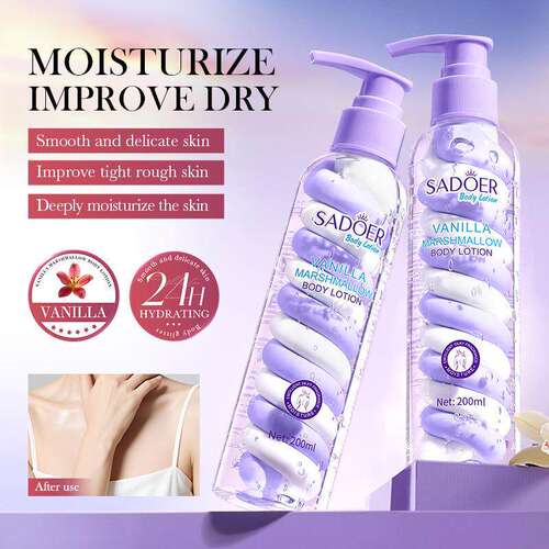 Vanilla Marshmallow Body Lotion 香草棉花糖身体乳 滋润保湿