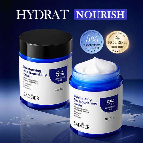 Panthenol Moisturizing Facial Cream 泛酸面霜保湿滋养面部补水