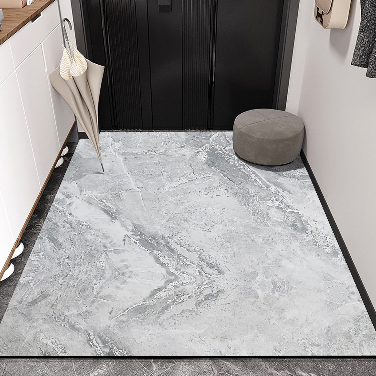 高级感入户门地垫门口脚垫 吸水皮革纳帕科技皮免洗可擦玄关门垫,居家布艺,入户地垫,淘宝优惠券,粉丝福利购,淘宝优惠卷