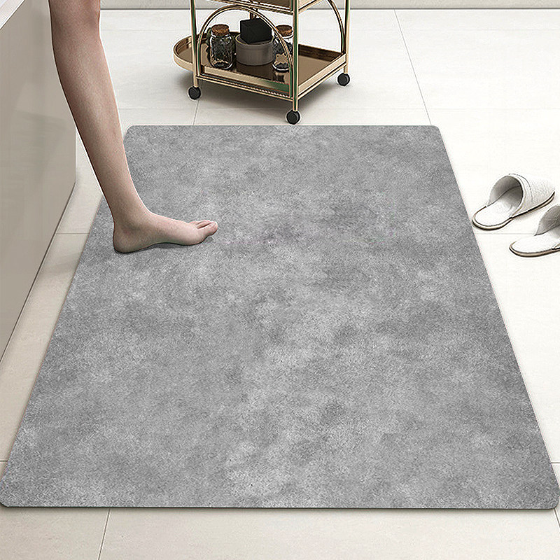 卫生间地垫吸水皮革 防滑垫浴室进门口垫子入户门垫 家用2026新款