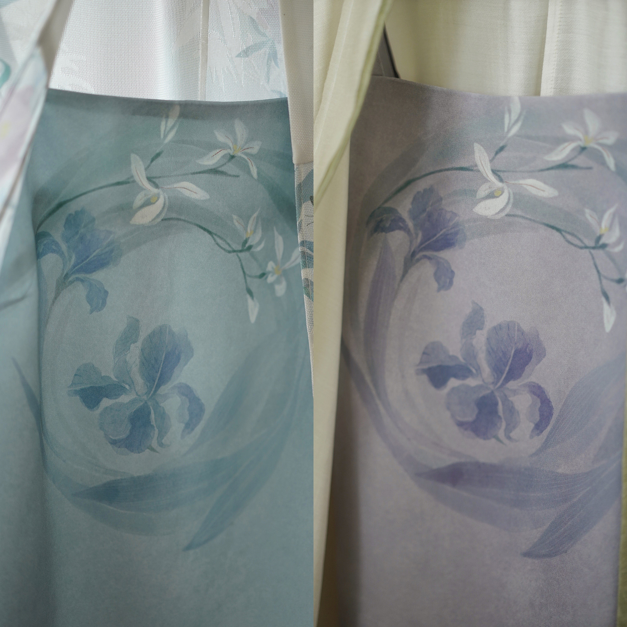 【国丝走秀款】茱萸汉服│鸢尾兰花吊带 春夏真丝吊带汉服内搭