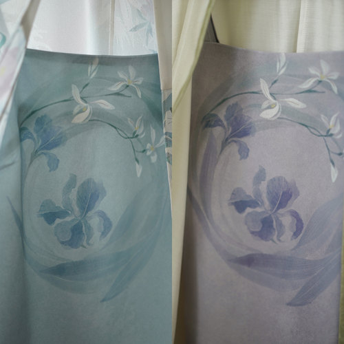 【国丝走秀款】茱萸汉服│鸢尾兰花吊带 春夏真丝吊带汉服内搭