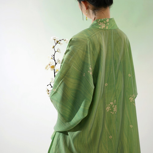 【国丝走秀款】茱萸汉服｜杏花天 飞机袖衫 汉服日常春夏宋制上衣