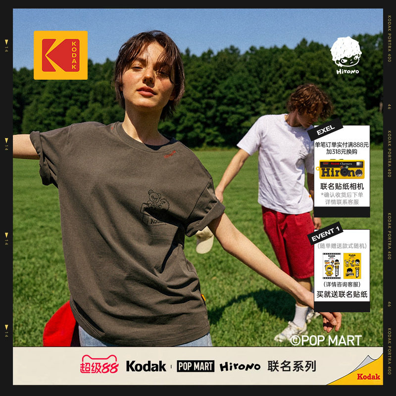 【KODAK×Hirono】短袖T恤图片
