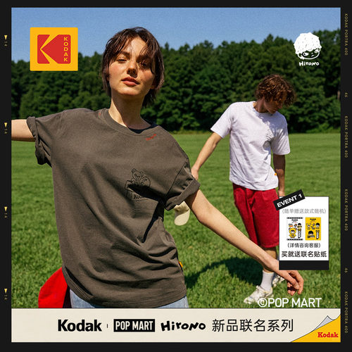 【KODAK×Hirono】短袖T恤