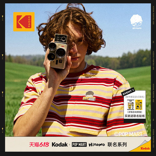 【KODAK×Hirono】短袖T恤