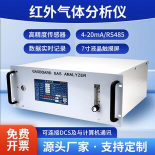 红外多组分气体分析仪一氧化碳CO氧气O2氢气分析仪检测仪实验室用