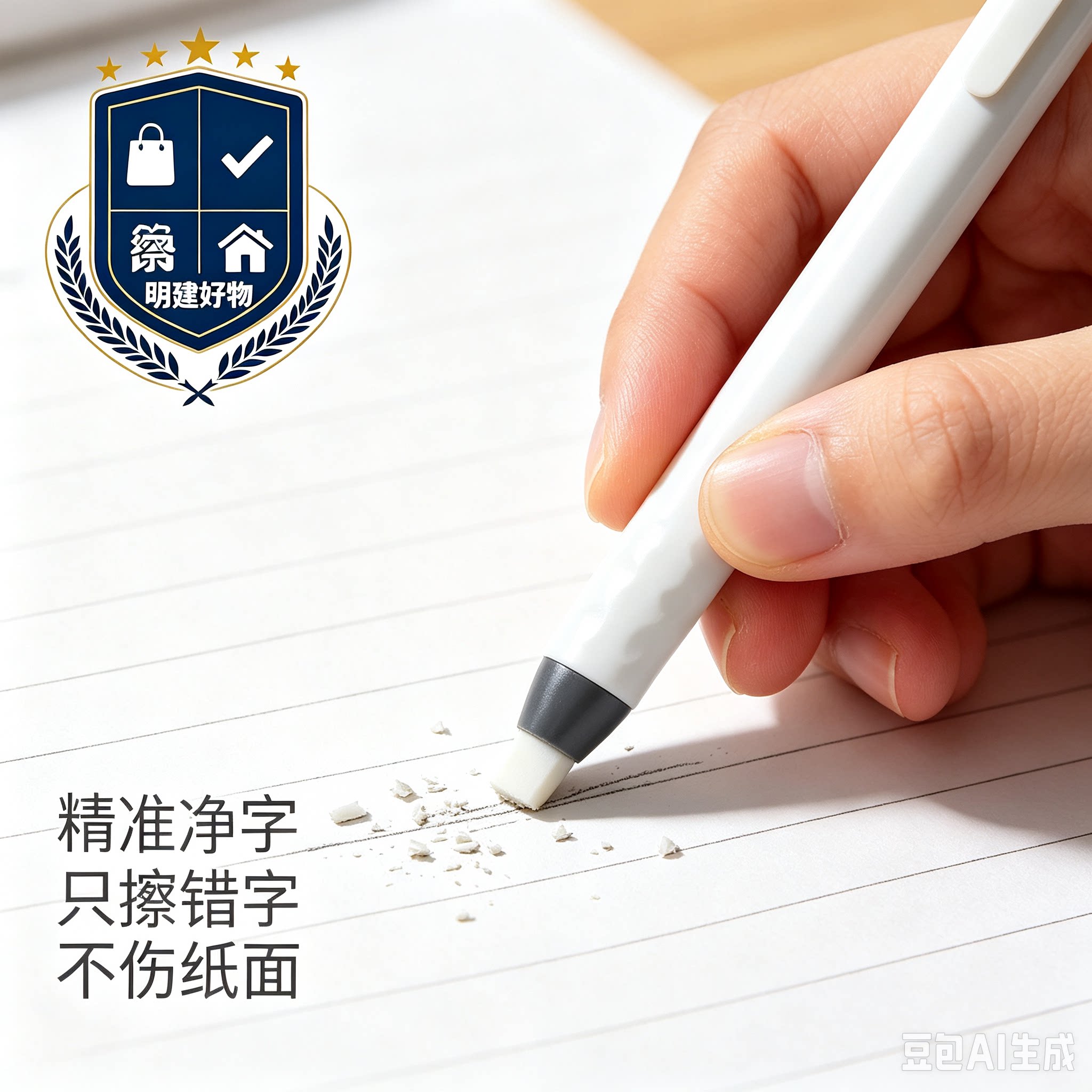 【推荐】按动磨砂橡皮笔多种字迹修改擦除学生橡皮擦笔CX2