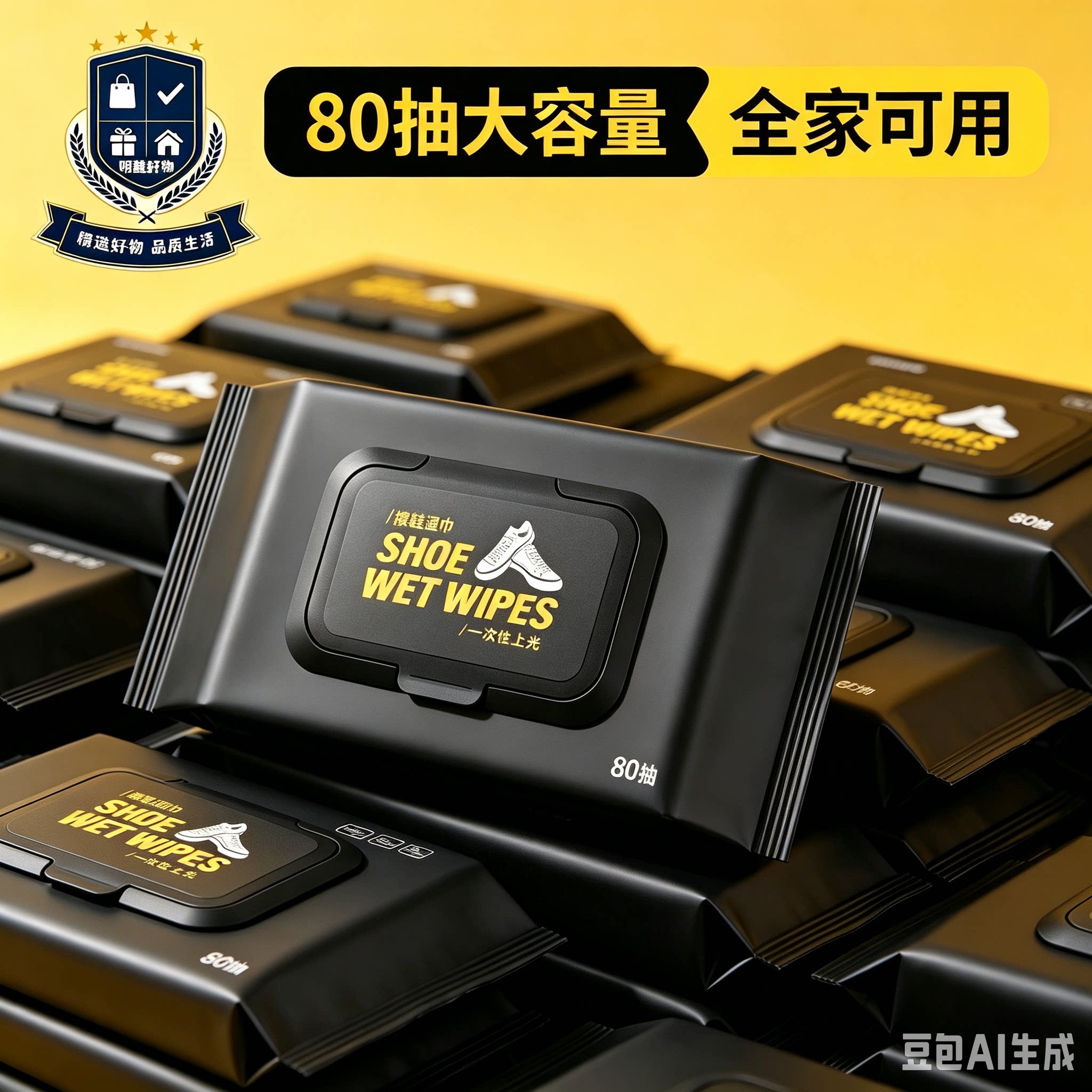 【拍一发四】小白鞋擦鞋湿巾免水洗去污清洁便携家用清洗CL2