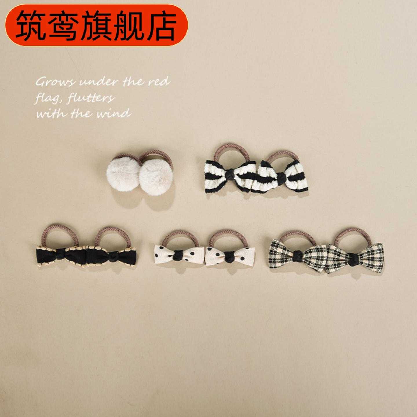 婴儿宝宝专用不伤发拇指发圈头绳