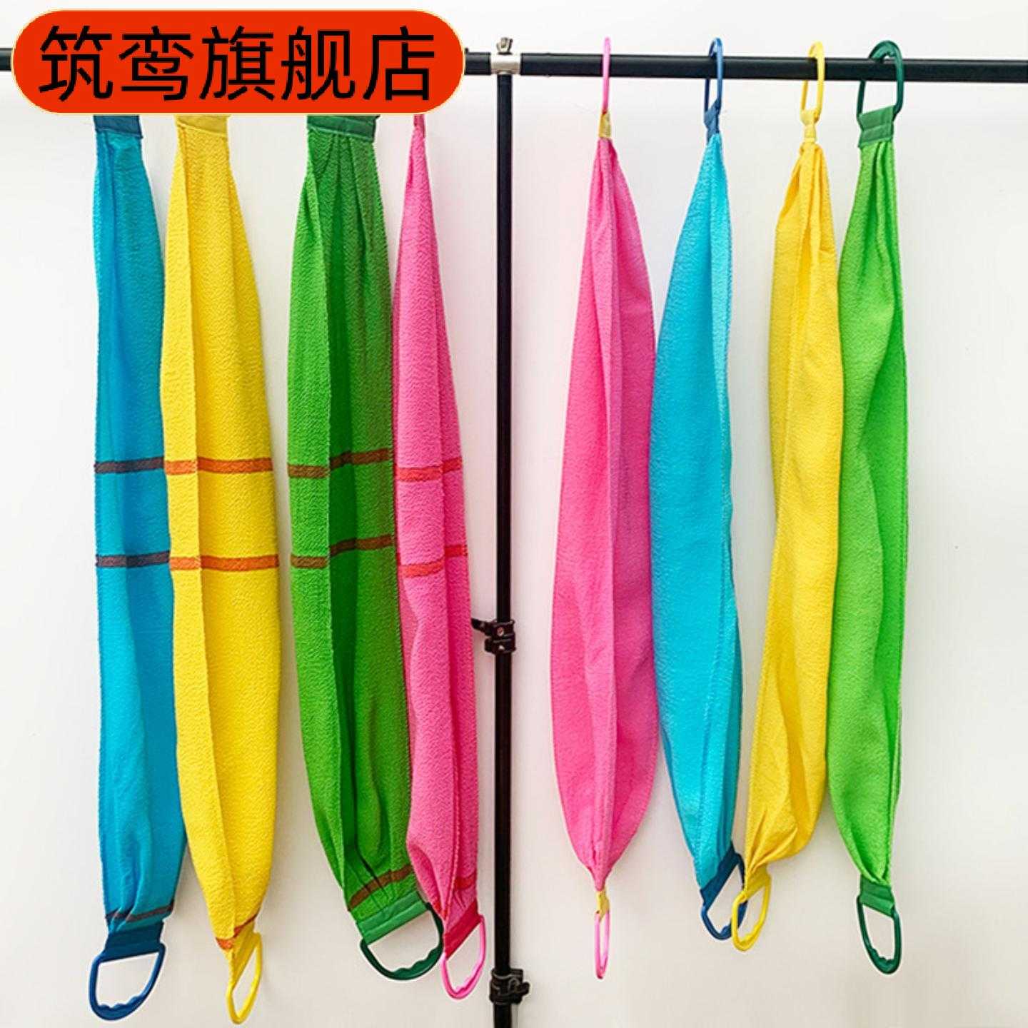 特粗砂搓背巾拉背长条双面强力