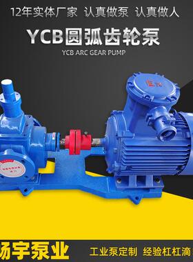 ycb圆弧齿轮泵ycb1.6/0.6汽油柴油输送圆弧齿轮泵