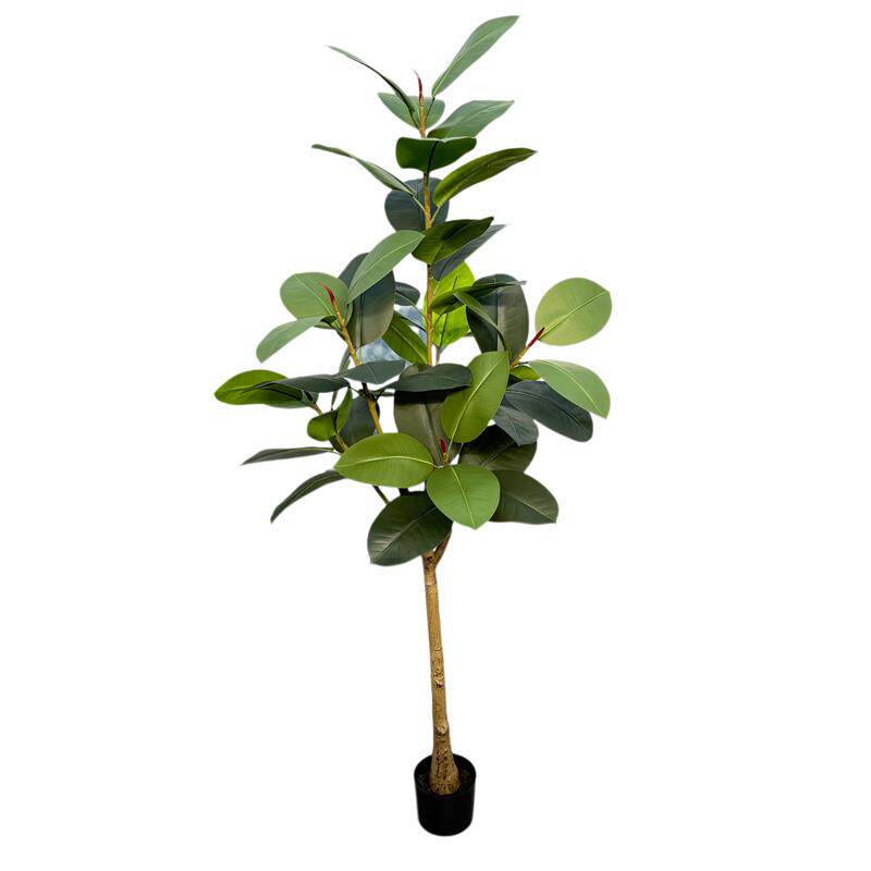 仿真绿植假树仿真橡皮树大型绿植造景摆件室内装饰人造植物工艺品