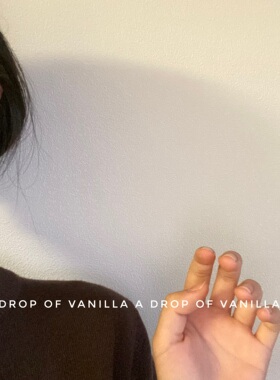 Vanilla /  酷酷的哑光黑色大圈圈耳环 s925银