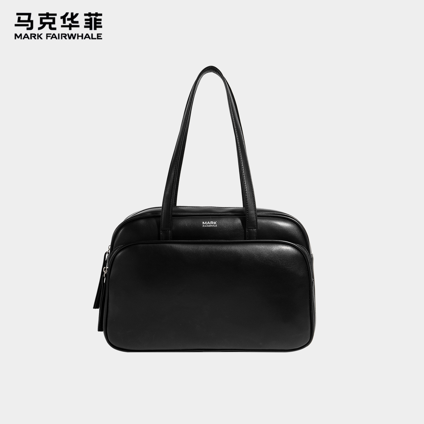 马克华菲时尚极简大容量单肩包女图片
