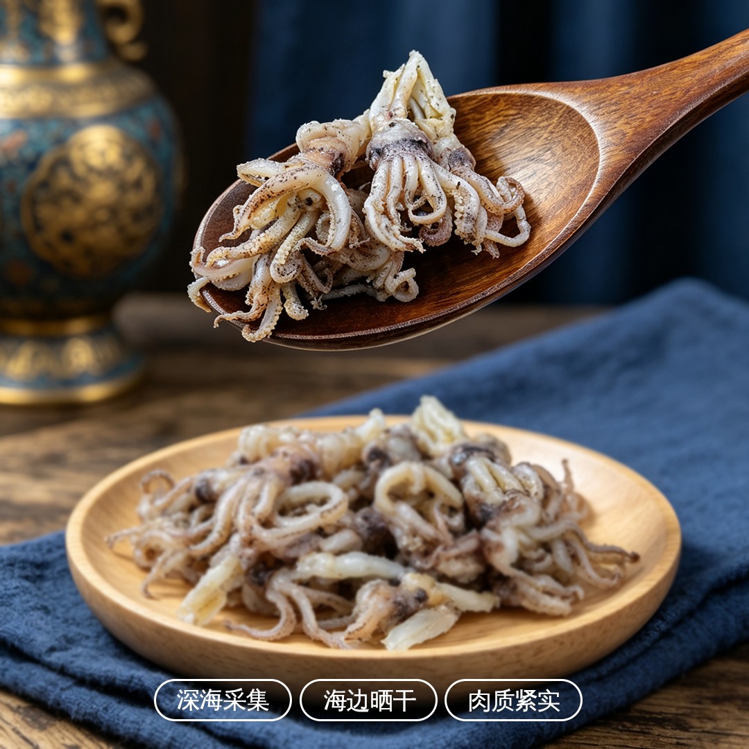 兔头干渔民自晒海鲜干货可煲汤炒菜食材自然晒干
