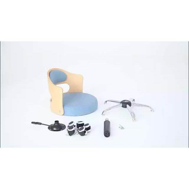 实木小巧电脑椅子简约书桌学生升降椅小型书房家用靠背办公转椅