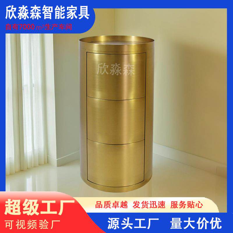 美发不锈钢工具柜理发店柜子发廊工具储物柜带抽屉推车收纳置物架