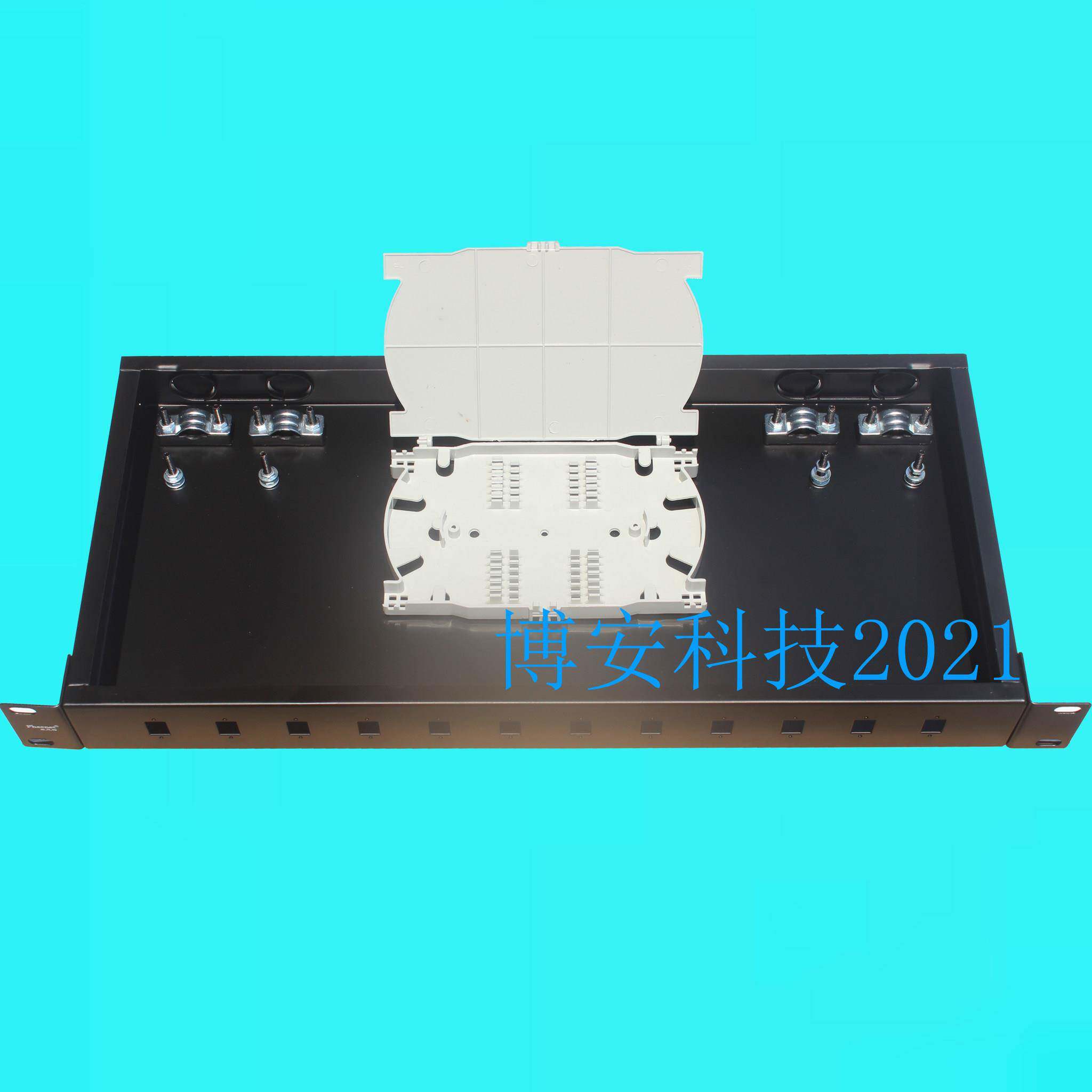 Pheenet菲尼特SC型12口光纤配线架 12芯终端盒 1U大方头