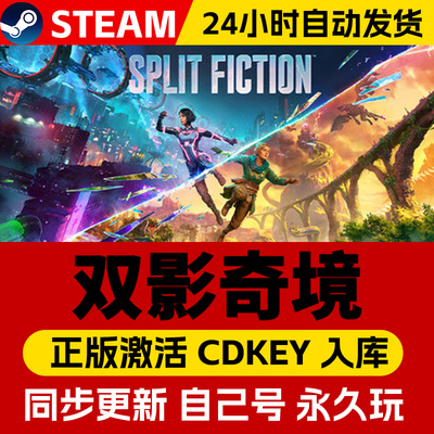 steam正版双人成行 双影奇境激活码CDKEY入库It Takes Two Split Fiction 在线联机全DLC中文PC电脑游戏