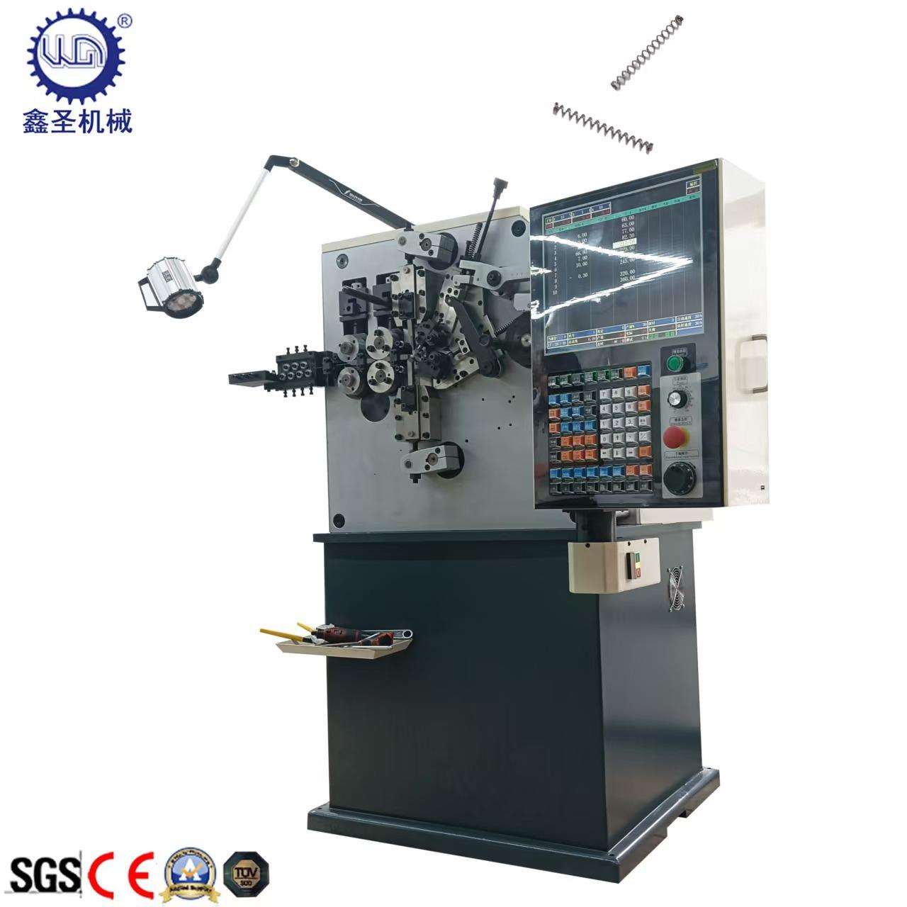 源头厂家直销鑫圣数控弹簧机GT-CS-335 数控电脑弹簧机成型机