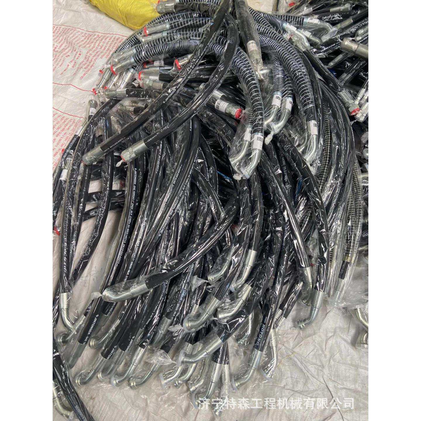 厂家销售龙工6150 6215 6225挖掘机液压油管 胶管 全车铁管