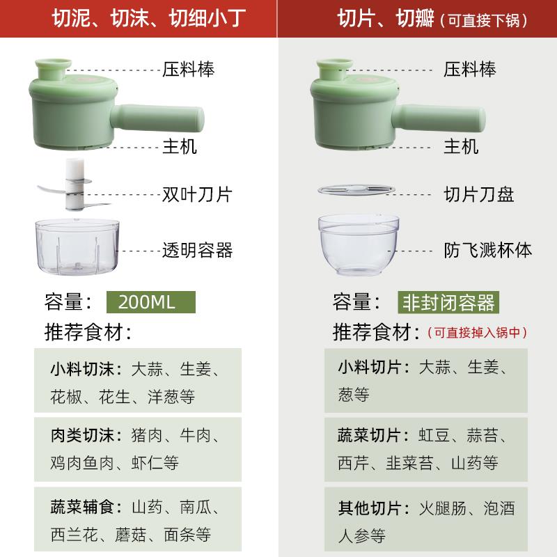 打蒜机捣蒜泥搅碎器绞家用切蒜压蒜蒜头大蒜搅拌机磨小型神器拉蒜