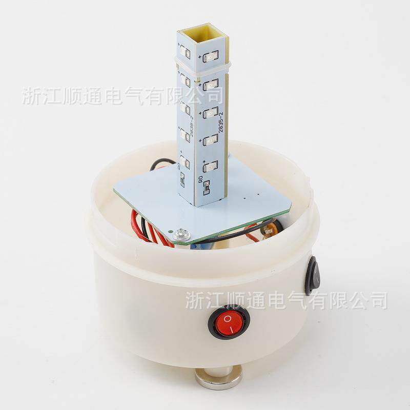 ST-01JH旋转充电磁吸式警示灯LED信号警报灯闪烁指示灯声光报警器