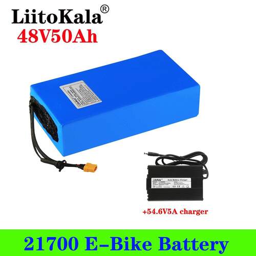 Liitokala 13S10P 48V 50Ah ebike电池 2500w 电动自行车电池组