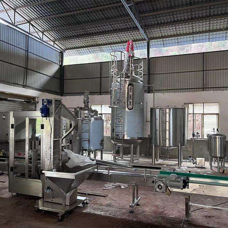 中量元素液体肥发酵设备 304液体肥调配罐 瓶装桶装水溶肥生产线