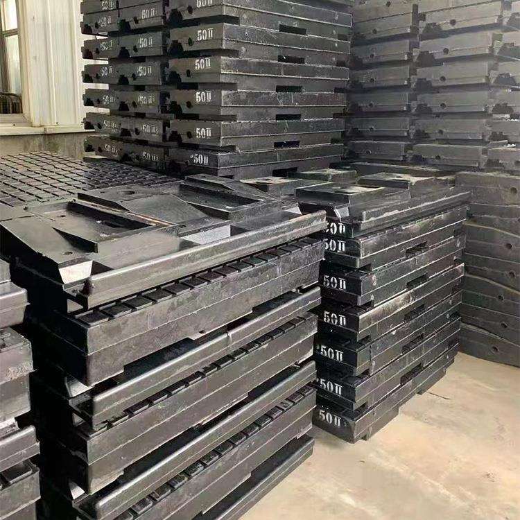 前程 P50一体式橡胶道口板 铺贴整齐绝缘防滑 防震耐老化