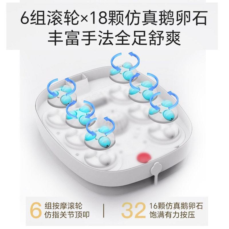 可折叠泡脚桶恒温加热足浴盆按摩洗脚盆足浴电器气泡足疗桶电加热
