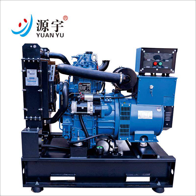 单缸立式循环水冷10KW 12KW15KW可做开架式柴油发电机组单相三相