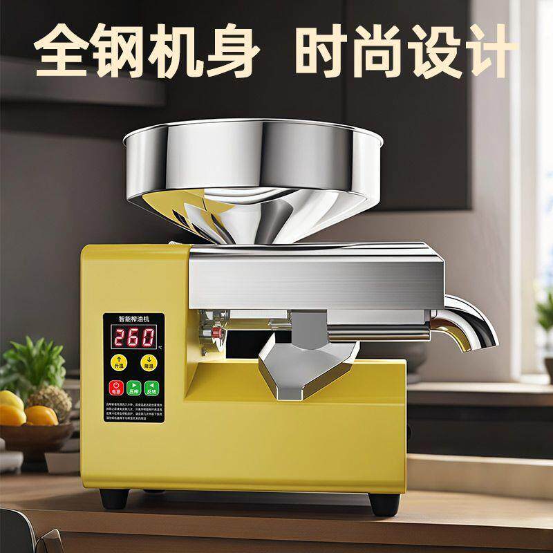 进口全智能家用榨油机中小型商用自动炸油花生植物油