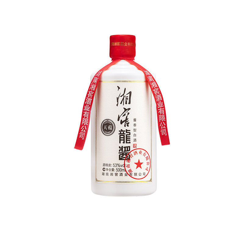 湘窖龙酱天蕴53度酱香型白酒500ml单瓶高端酱酒礼赠佳品正品保真