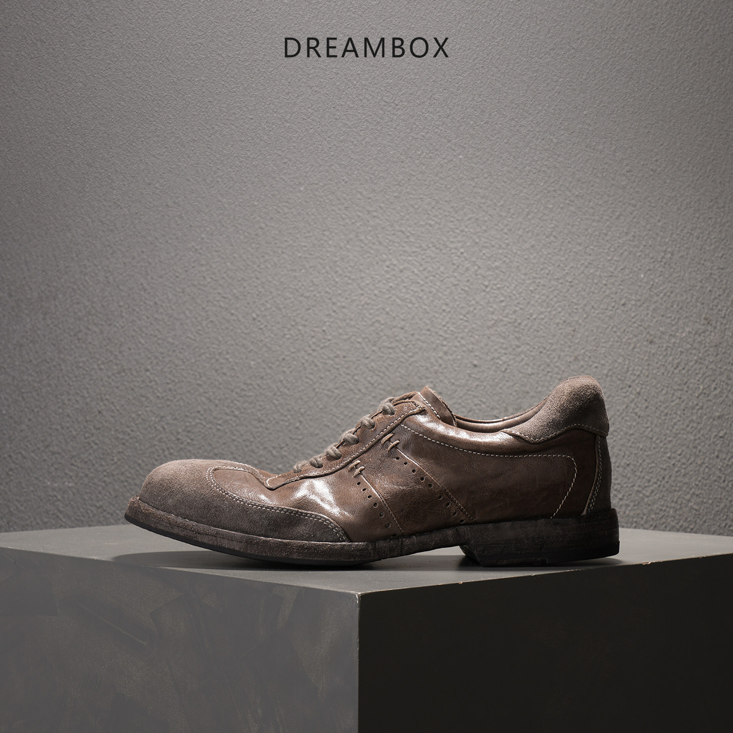 DREAMBOX复古德训鞋马皮耐磨