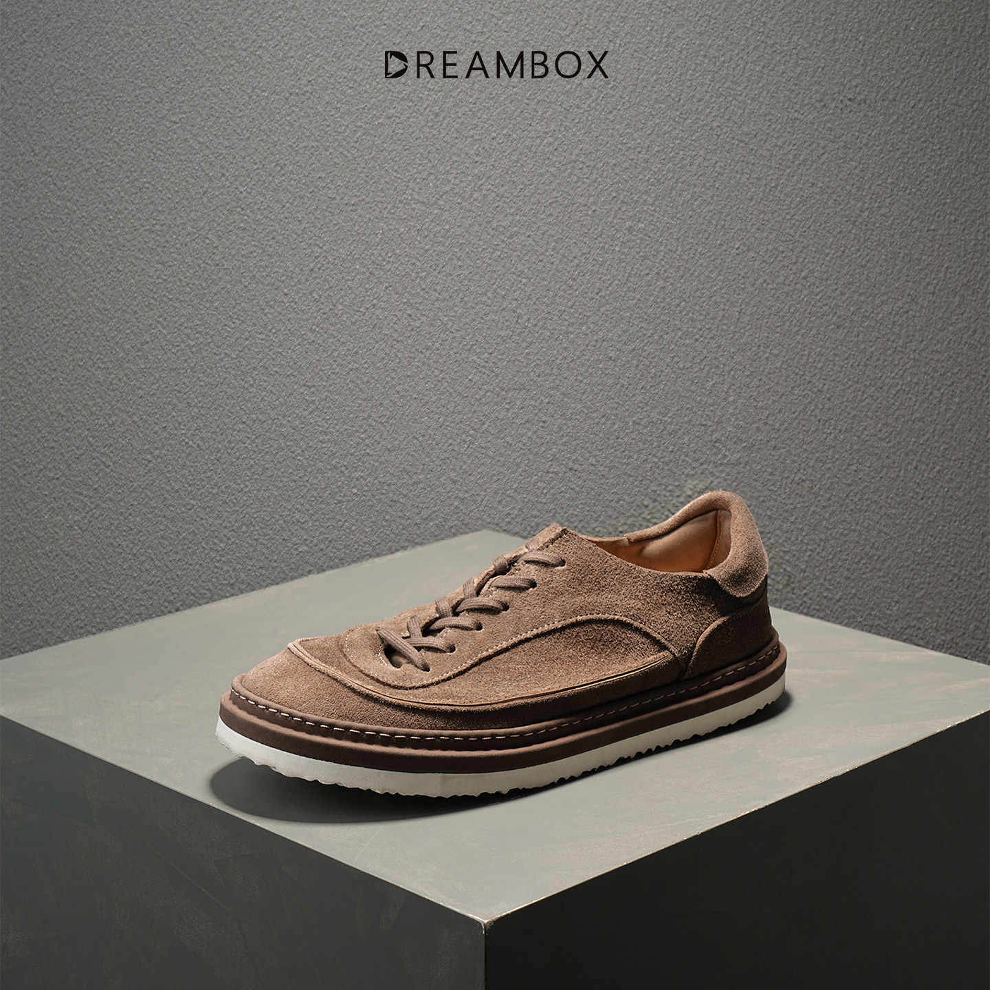 DREAMBOX意大利秋冬男士反绒皮鞋
