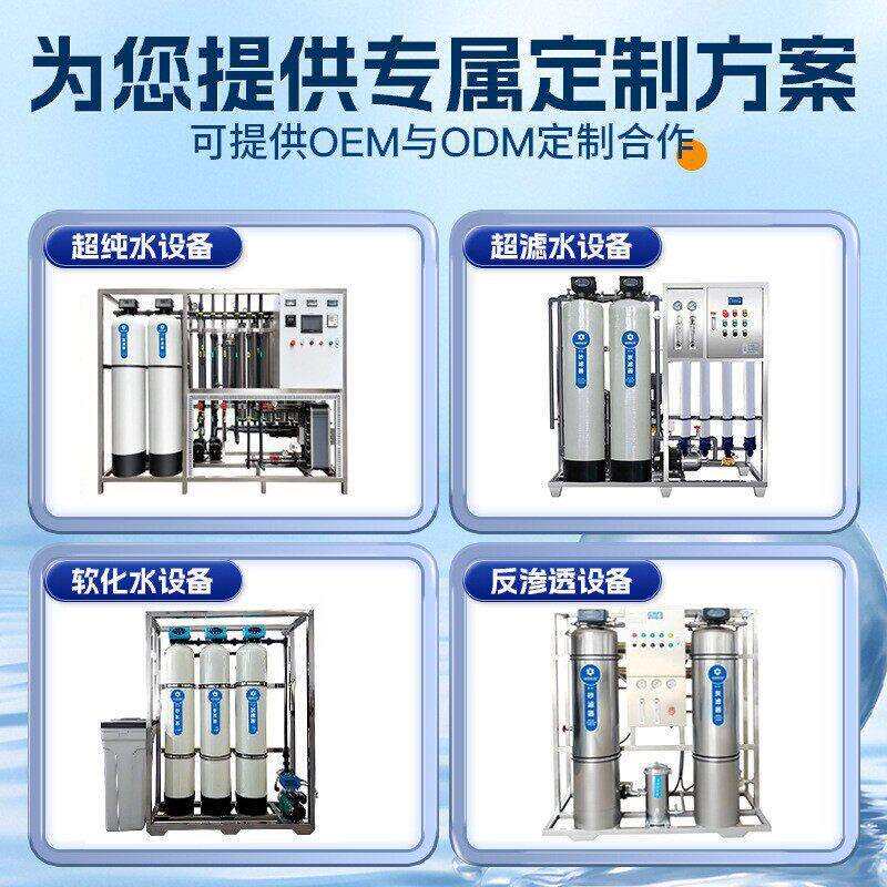 水处理设备大型工业净水设备去离子用水机直饮水RO双级反渗透设备