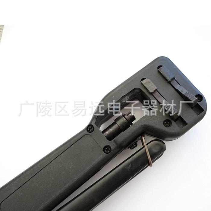 挤压钳有线电视 RG6/RG11压挤钳 75-5 -7挤压式F头 做线工具