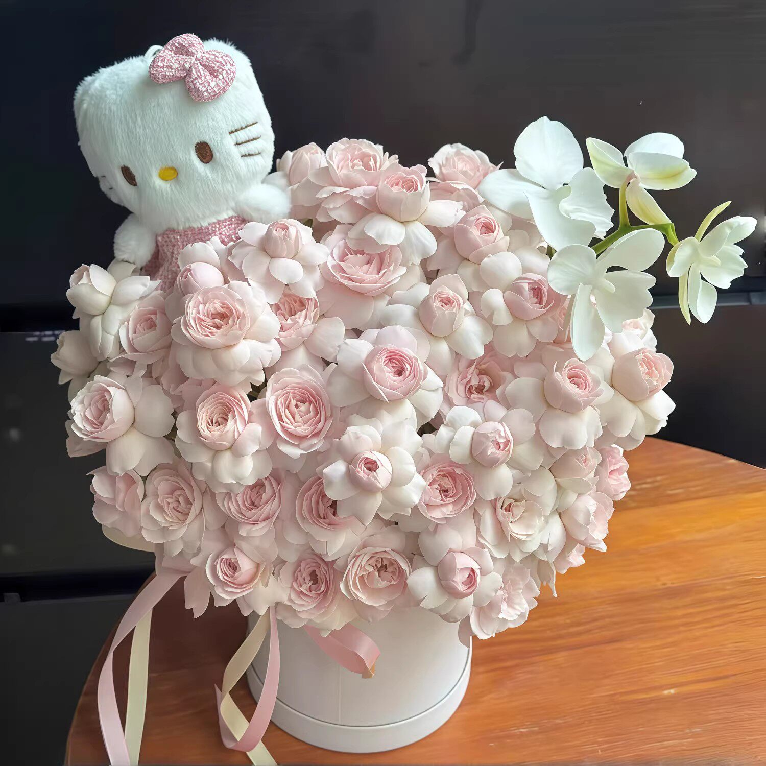 永生花仿真香皂玫瑰花束送女友