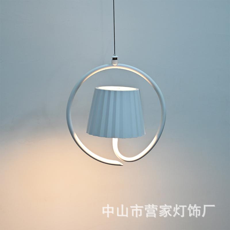 北欧现代简约装饰创意暖光充电款LED客厅室内氛围卧室床头吊台灯