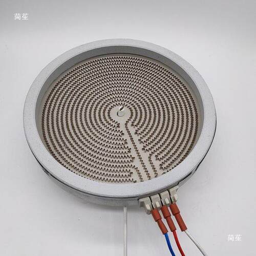 电陶炉20cm2600W-3000-3500三线发热盘炉芯光波炉配件通用双圈