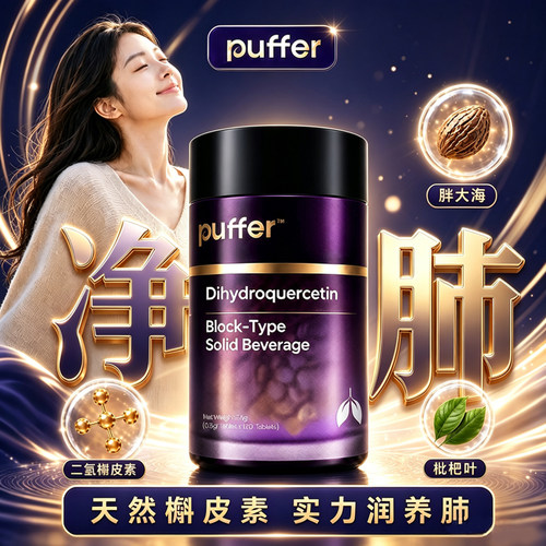 二氢槲皮素肺部养肺动力官方正品